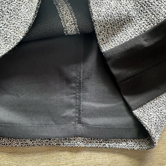 White House Black Market tweed Black brown Gray pencil Skirt - Picture 7 of 8